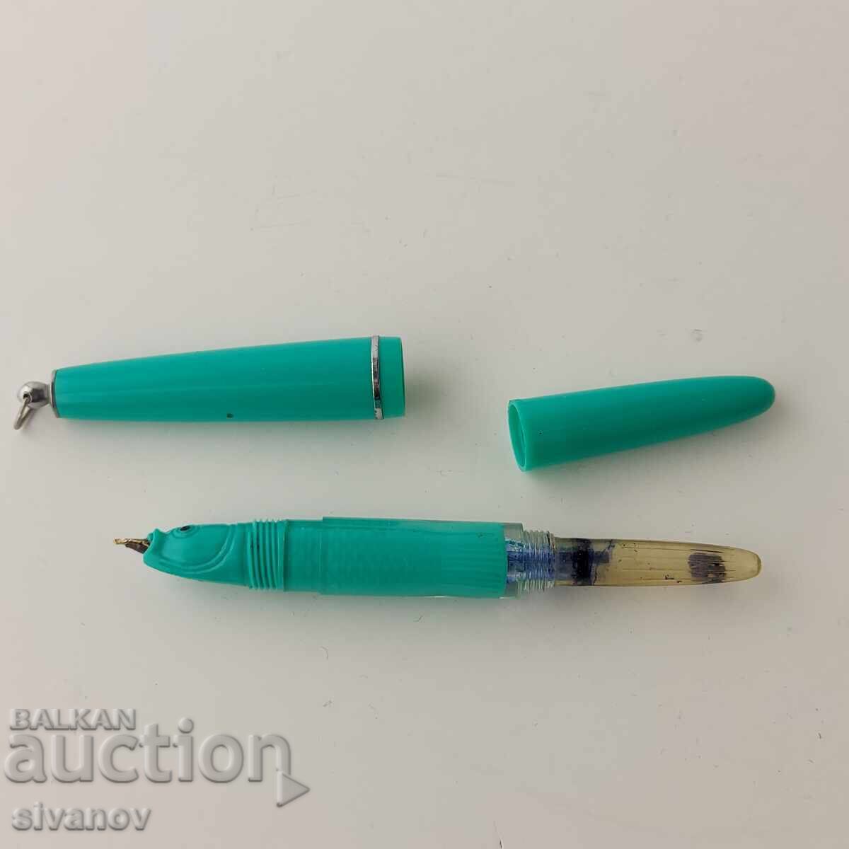 Stilou vechi interesant în formă de pește #5809 - 6