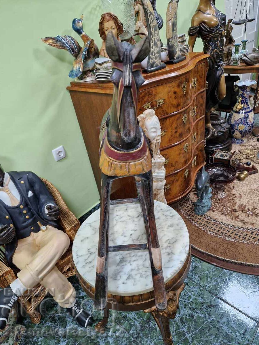 Old large antique wooden figure statuette - 5 Old large antique wooden figure statuette - 5