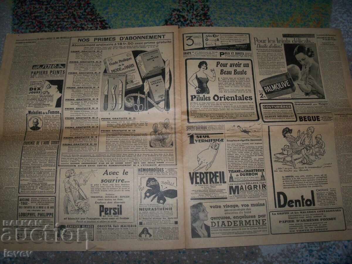 Le Petit Echo de la Mode Newspaper No. 9 from 1934, fashion - 5 Le Petit Echo de la Mode Newspaper No. 9 from 1934, fashion - 5