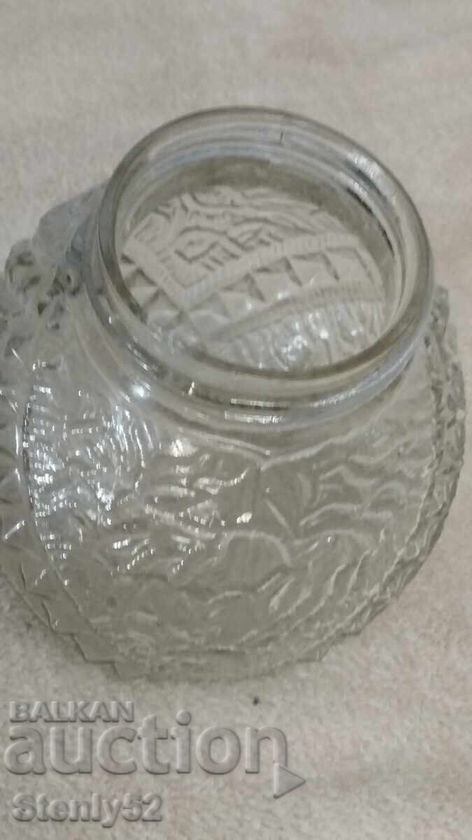 Balon pentru baie, terasă, sticlă groasă reliefată