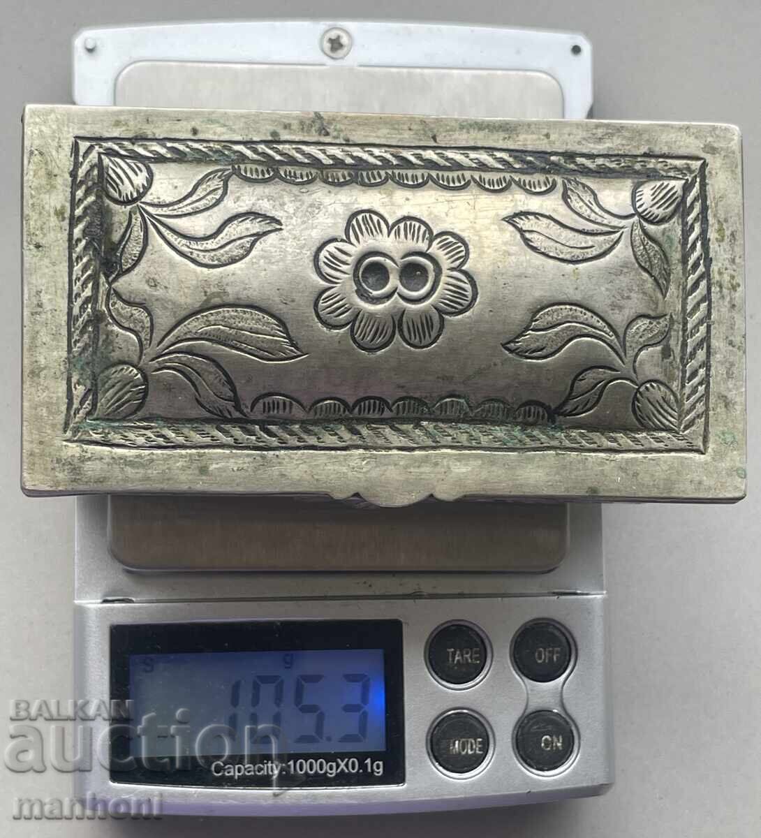 5964 Revival snuff box silver cut weight 105g - 7 5964 Revival snuff box silver cut weight 105g - 7