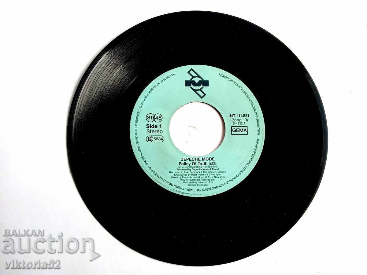 Depeche Mode DEPECHE MODE Small Gramophone Record