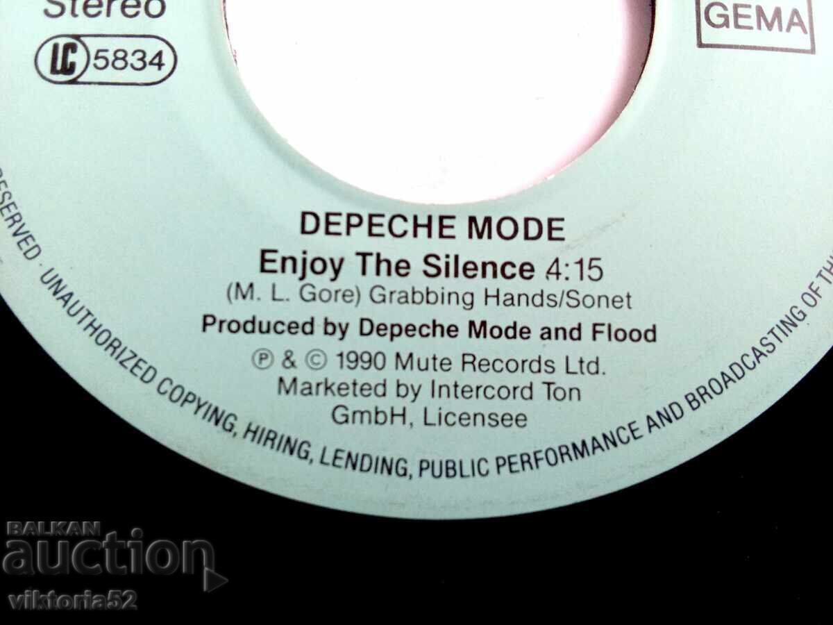 Аукцион Депеш Мод DEPECHE MODE Малка грамофонна плоча