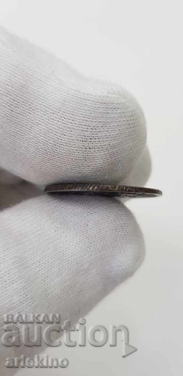 Licitație Monedă rară rusească de cupru 1 copeică - Ecaterina II 1777 Licitație Monedă rară rusească de cupru 1 copeică - Ecaterina II 1777