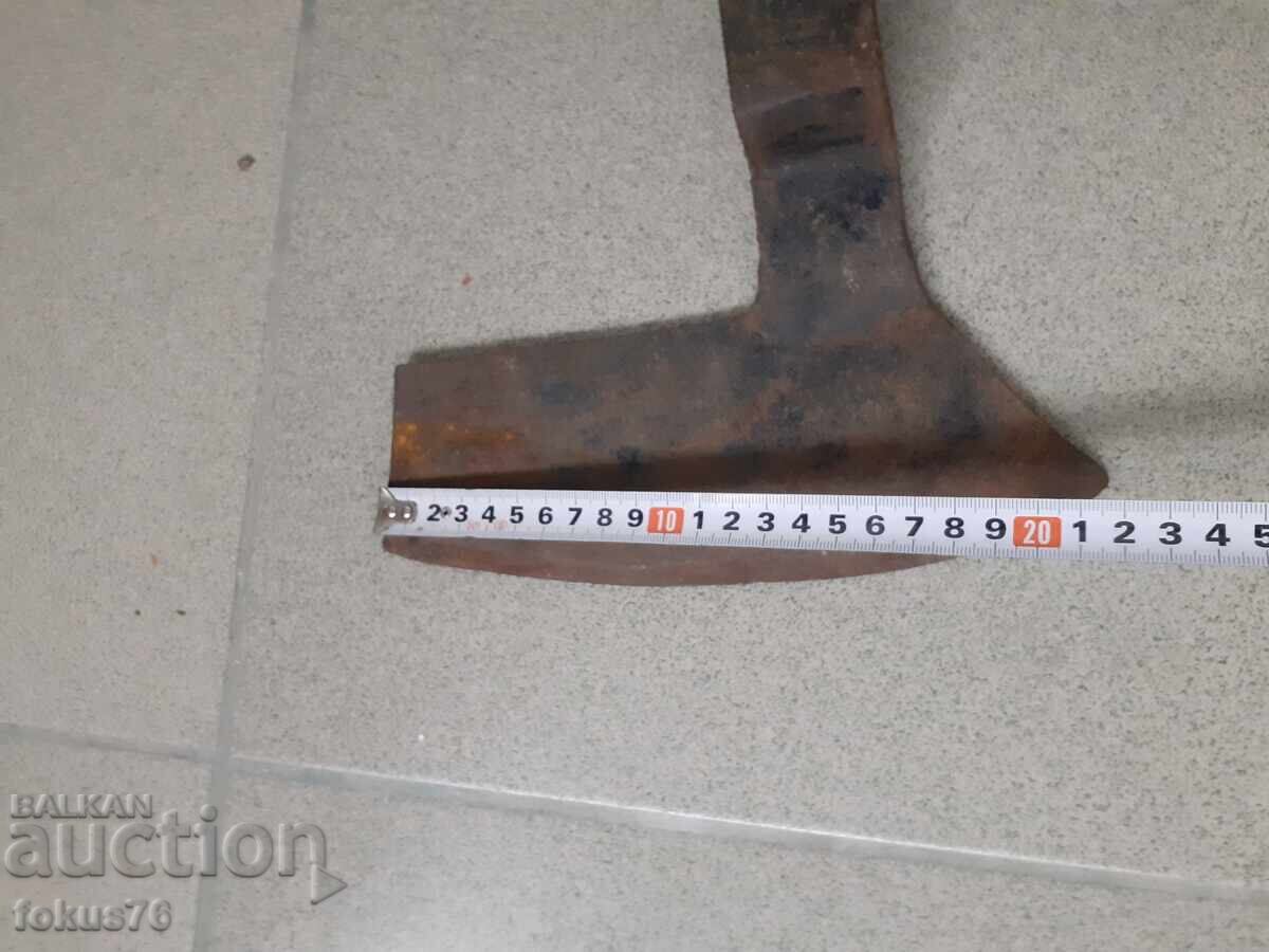 Old large forged axe - krivitsa - 6 Old large forged axe - krivitsa - 6