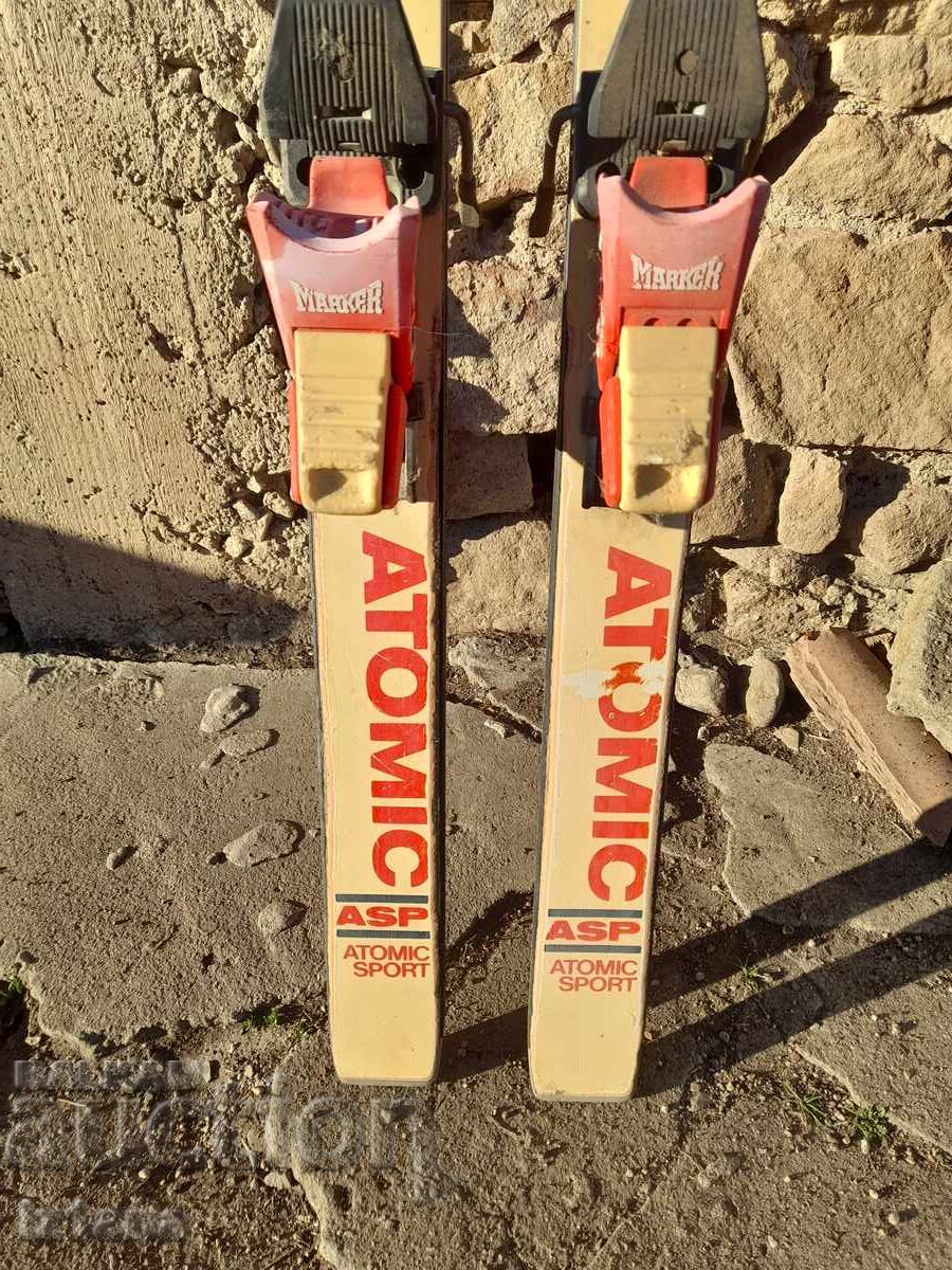 Delivery of Old Atomic Skis Delivery of Old Atomic Skis
