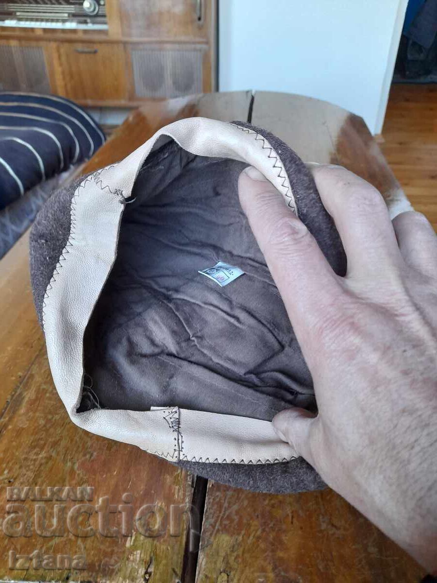 Delivery of Old military cap, hat