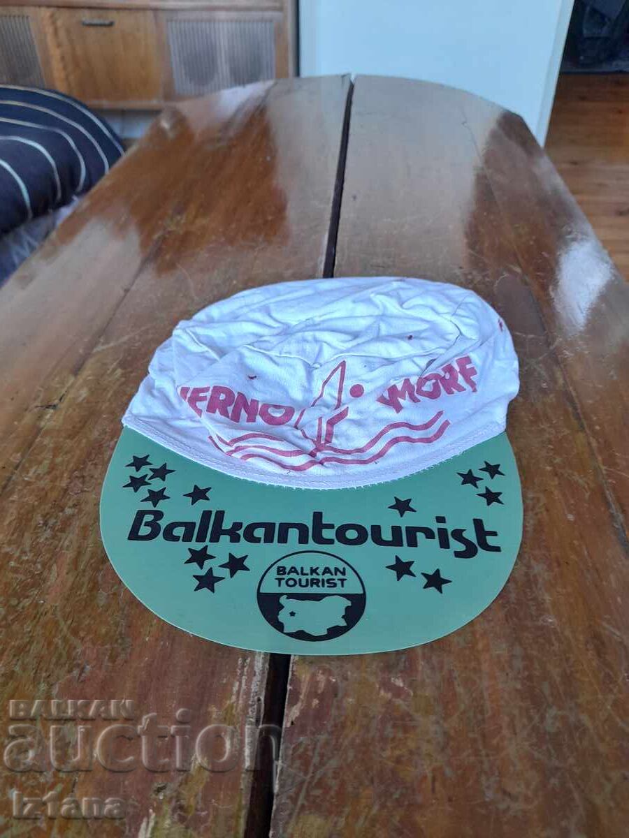 Pălărie veche de la Marea Neagră, turist balcanic