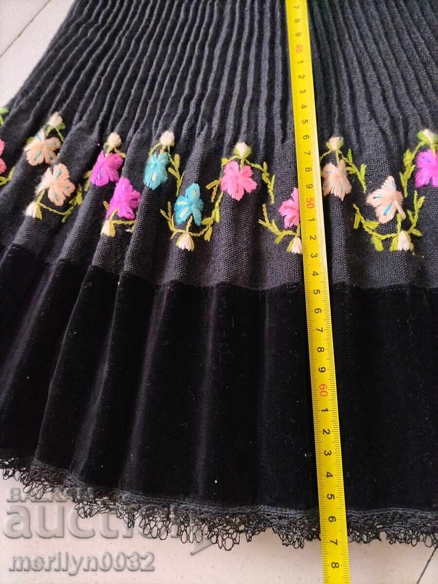 Vintage embroidered velvet clutch bag - 5 Vintage embroidered velvet clutch bag - 5