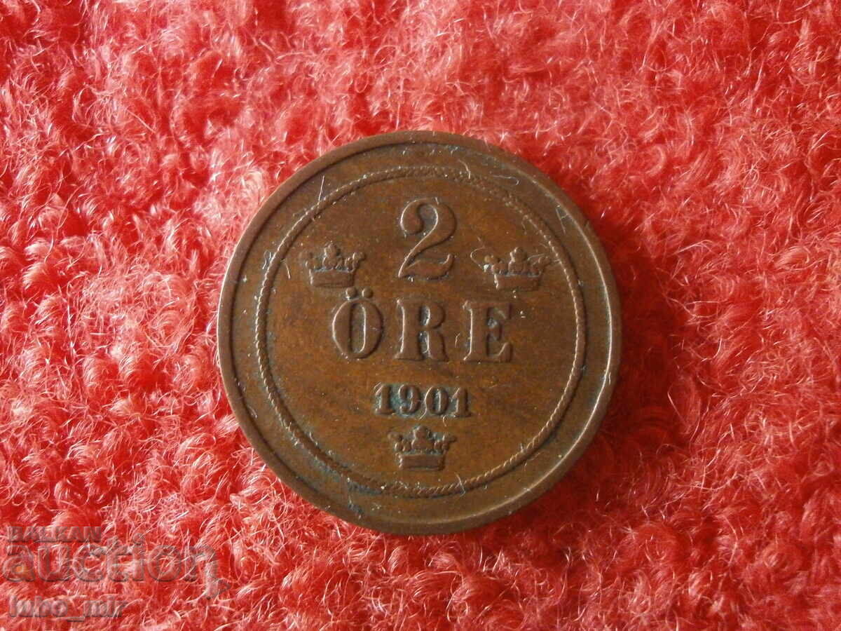 ΣΟΥΗΔΙΑ 2 ΚΟΡΩΝΕΣ 1901 ΣΟΥΗΔΙΑ 2 ΚΟΡΩΝΕΣ 1901