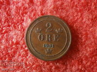 ШВЕЦИЯ 2 ЙОРЕ 1901
