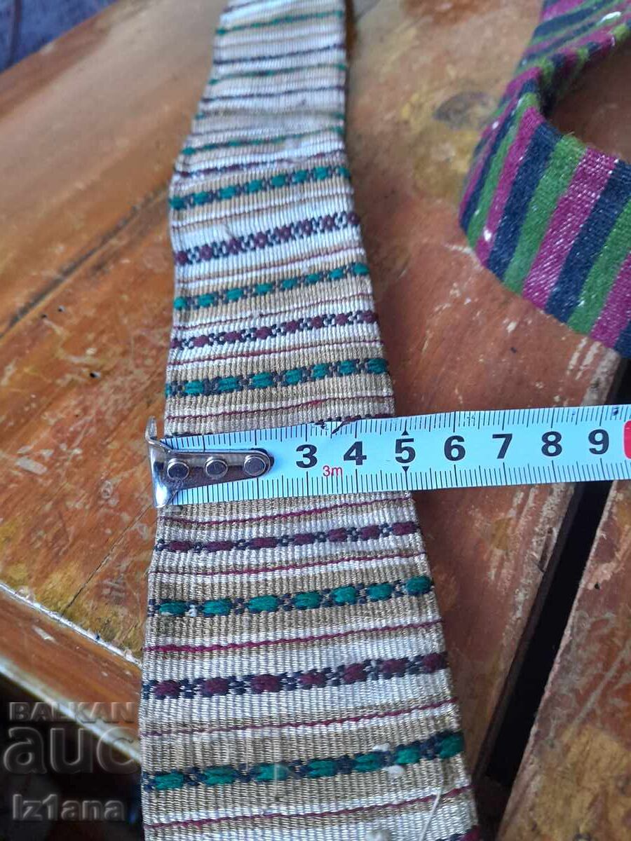 Old tinsel costume belt, Saya - 5 Old tinsel costume belt, Saya - 5