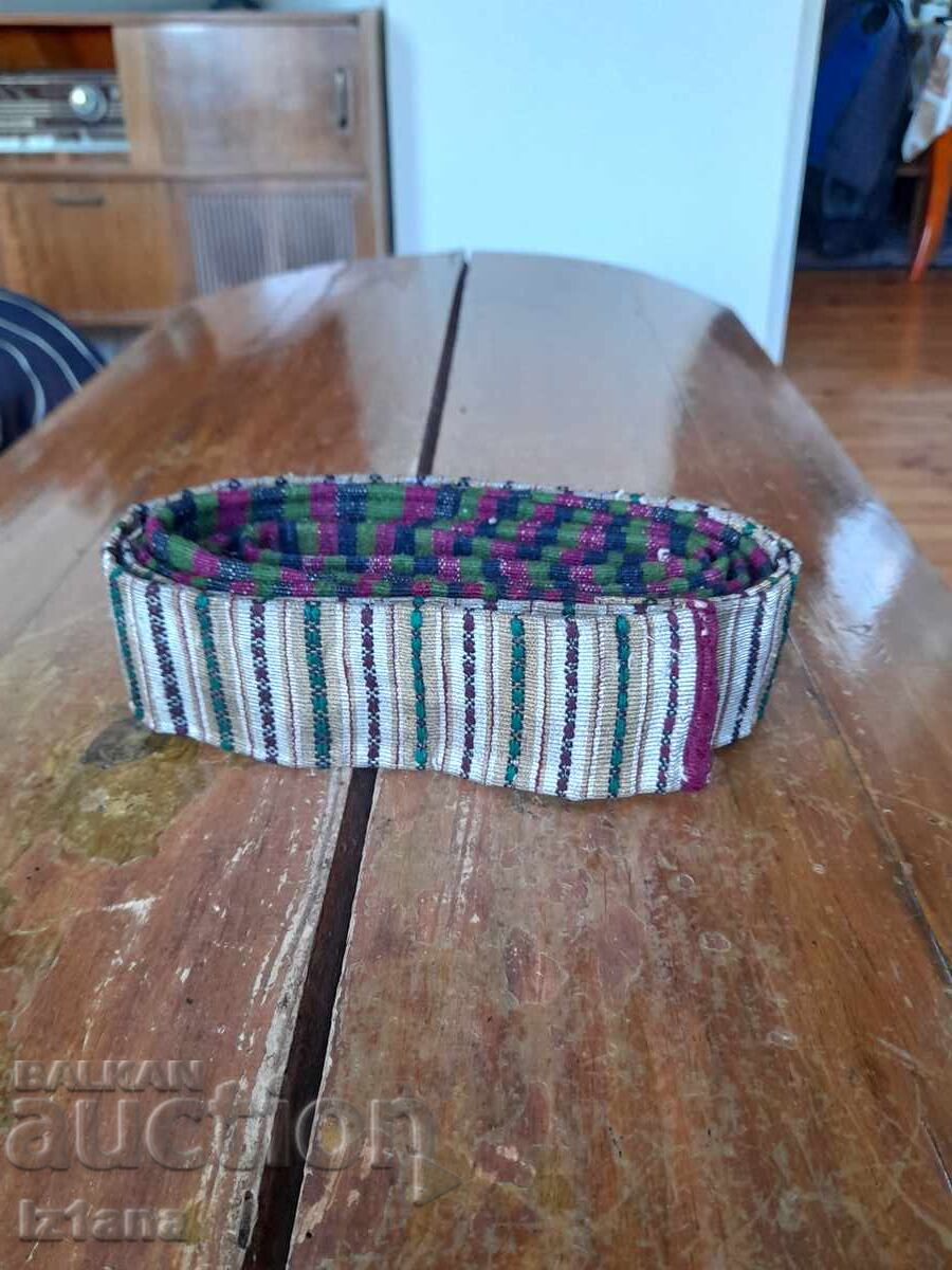 Old tinsel costume belt, Saya Old tinsel costume belt, Saya