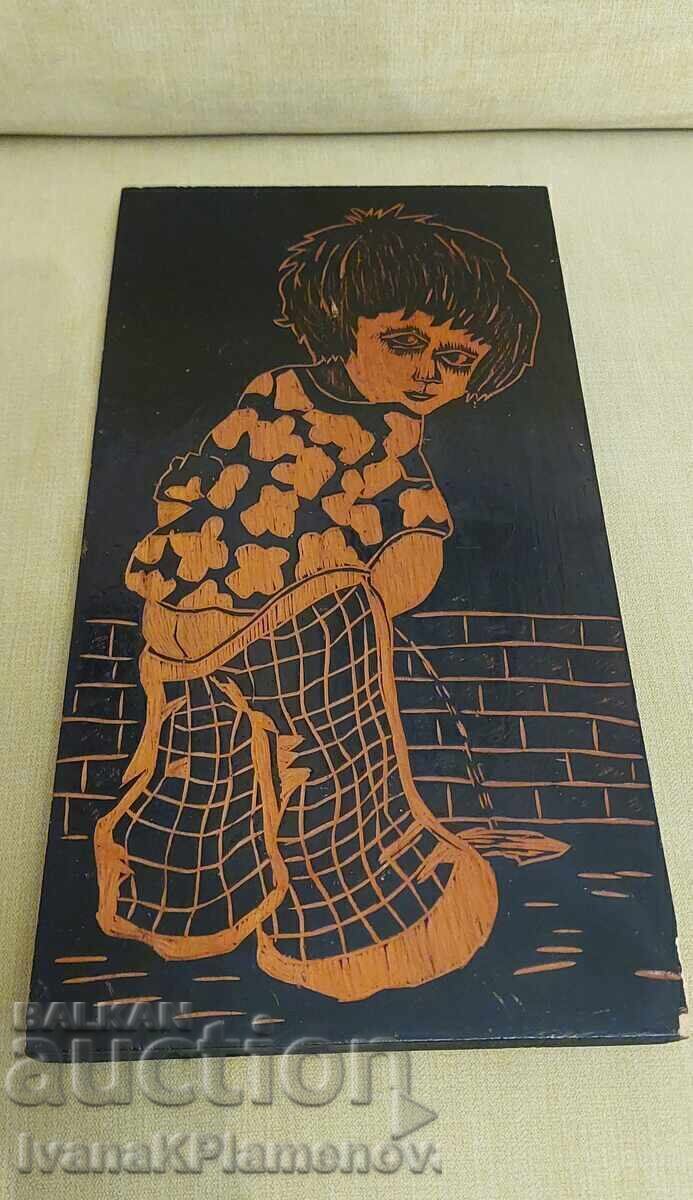 Livrarea Panou din lemn pentru cunoscători