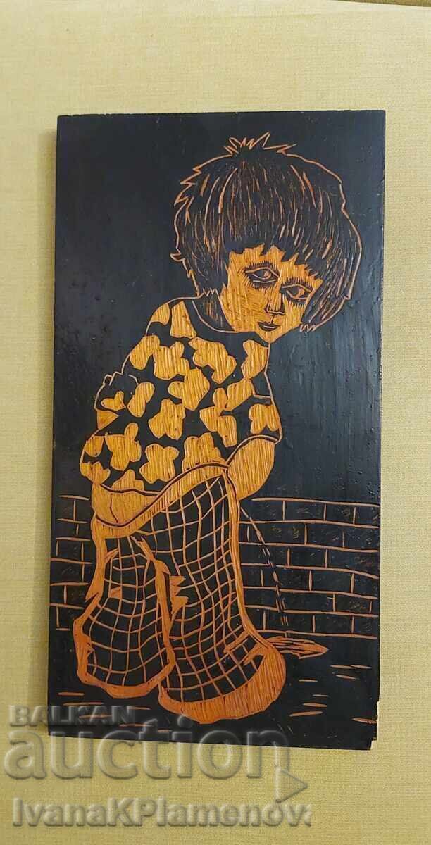 Panou din lemn pentru cunoscători Panou din lemn pentru cunoscători