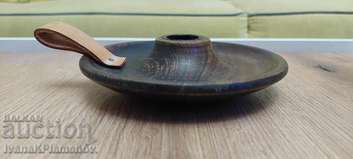 Candlestick, wood carving for connoisseurs with price € 8.00 | 15.65 BGN