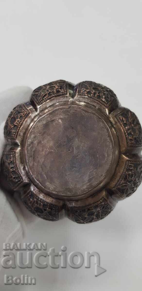 Rare Revival-era forged vessel, tas (bowl) 19th century Balkans - 5