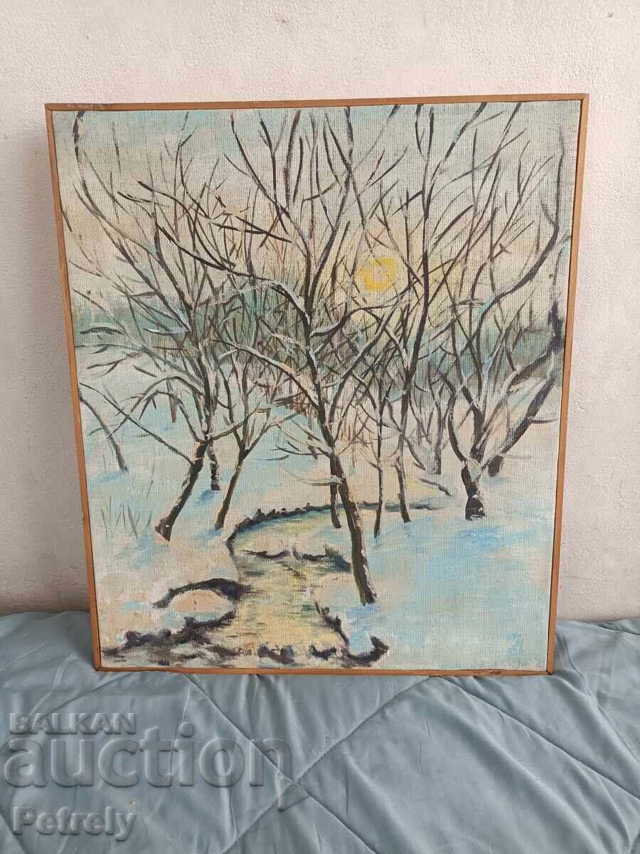 Παλιά ελαιογραφία με τιμή 80.00 BGN | € 40.90 Παλιά ελαιογραφία με τιμή 80.00 BGN | € 40.90