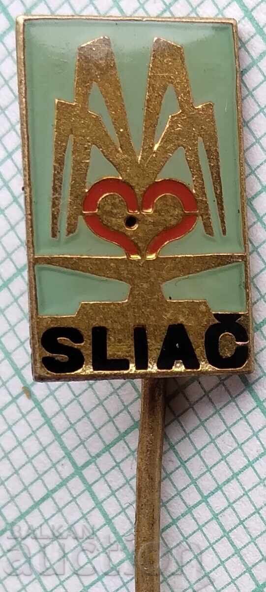 18568 Badge - Coat of arms of the town of Sliač, Slovakia
