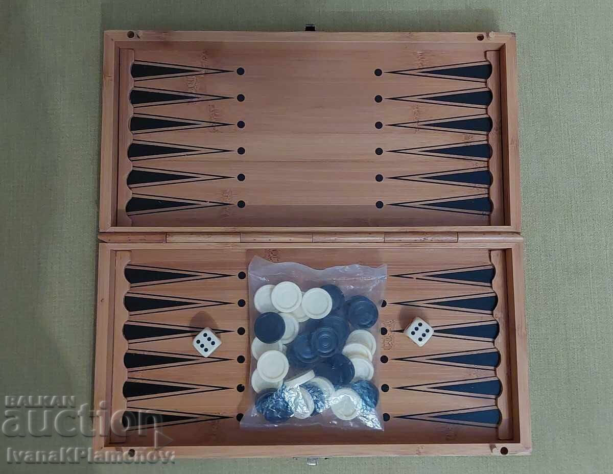 Chess and backgammon 30cm figures wooden for connoisseurs with price 30.00 BGN | € 15.34 Chess and backgammon 30cm figures wooden for connoisseurs with price 30.00 BGN | € 15.34