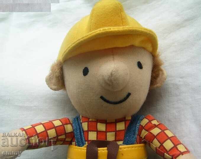 Soft toy doll - Bob the Builder, 23 cm with price 7.00 BGN | € 3.58 Soft toy doll - Bob the Builder, 23 cm with price 7.00 BGN | € 3.58