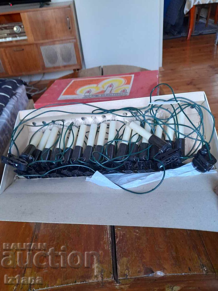 Auction Old lamps, Christmas tree lights AKA Auction Old lamps, Christmas tree lights AKA