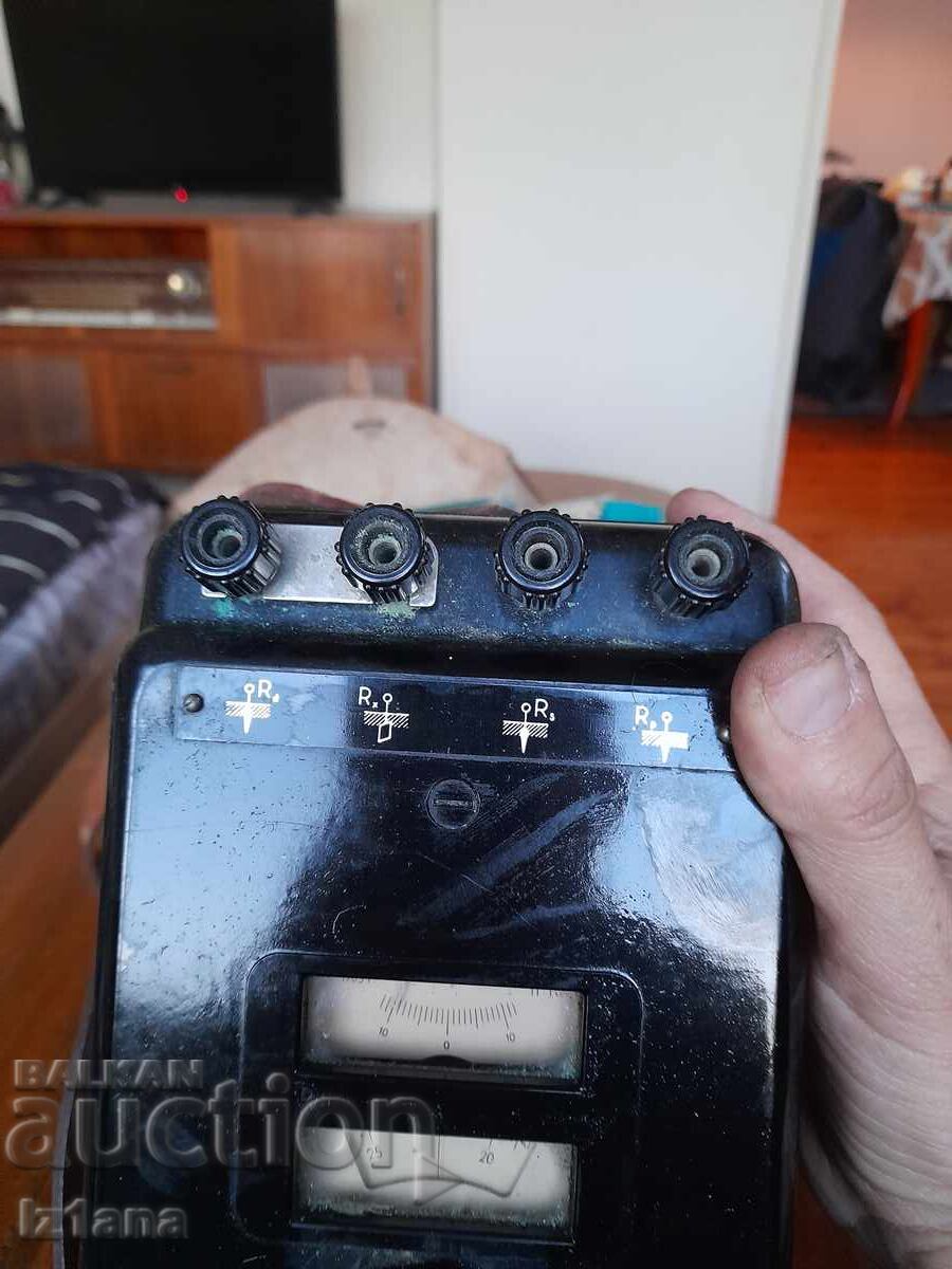 Old earth resistance meter - 5 Old earth resistance meter - 5