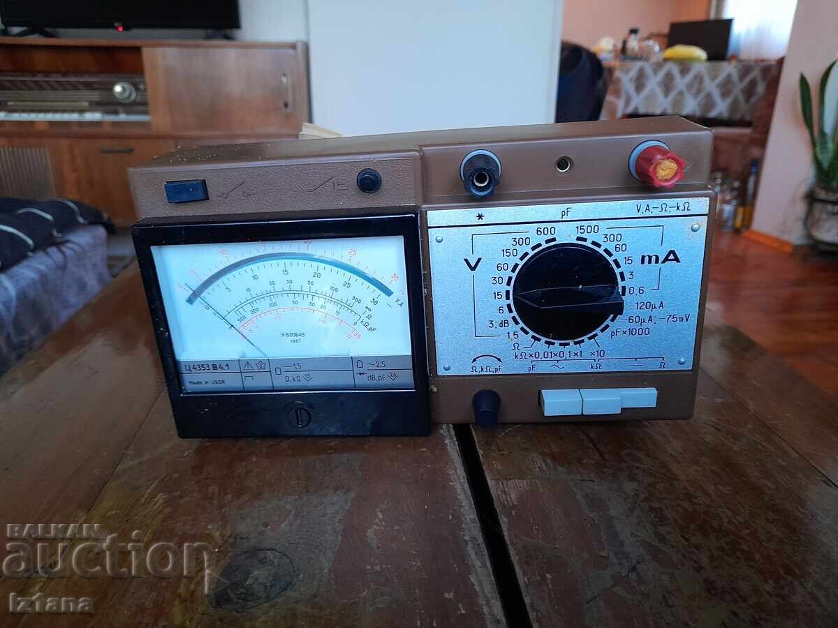 Old multimeter C4353 V4.1 with price 85.00 BGN | € 43.46 Old multimeter C4353 V4.1 with price 85.00 BGN | € 43.46