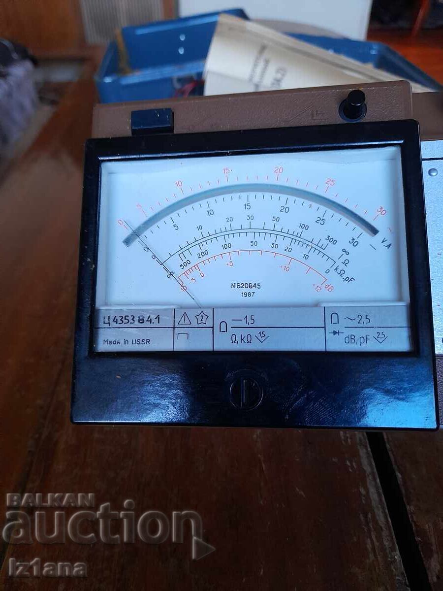 Auction Old multimeter C4353 V4.1 Auction Old multimeter C4353 V4.1