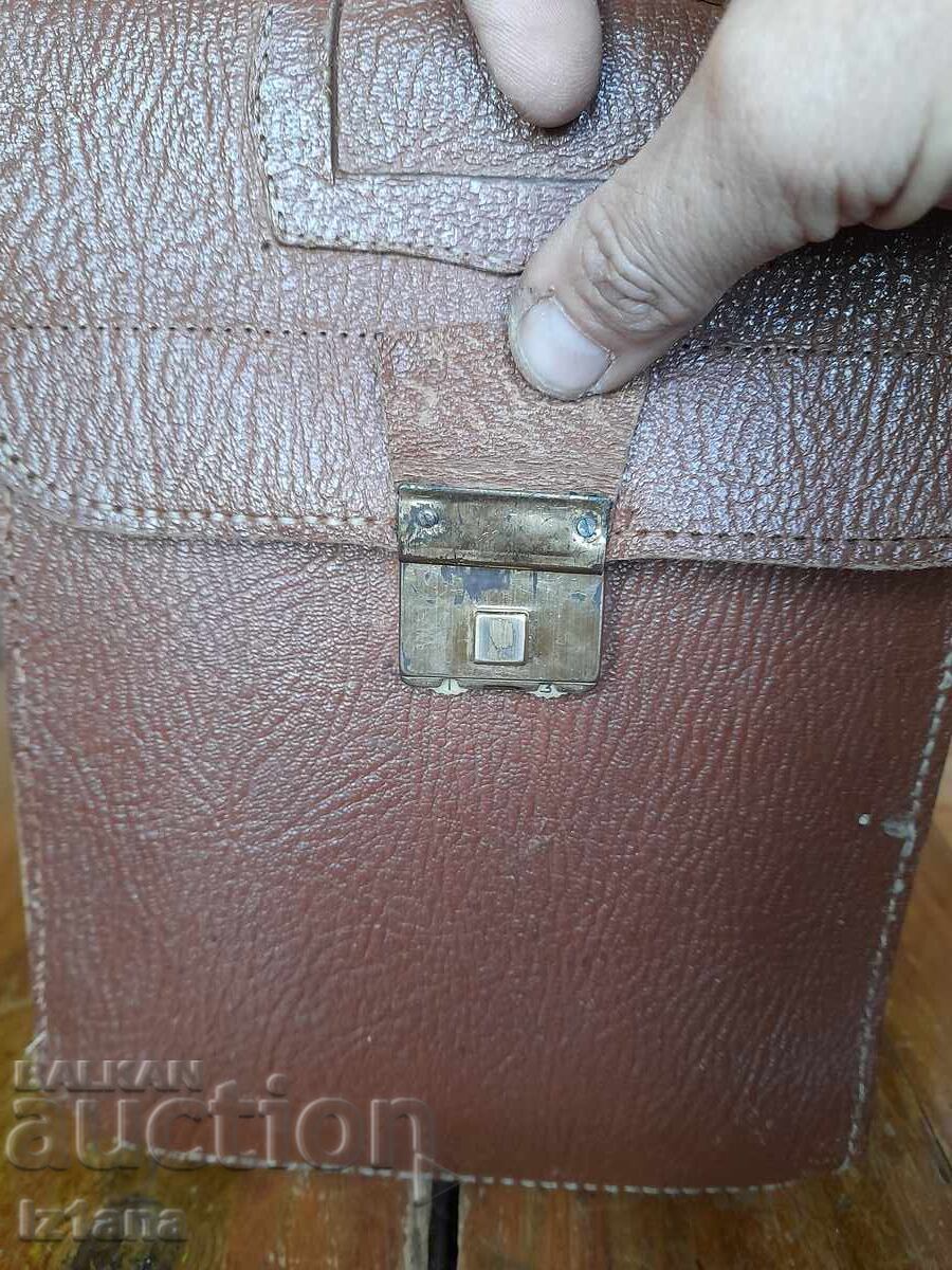Old commander's, officer's bag with cipher, code with price 100.00 BGN | € 51.13 Old commander's, officer's bag with cipher, code with price 100.00 BGN | € 51.13
