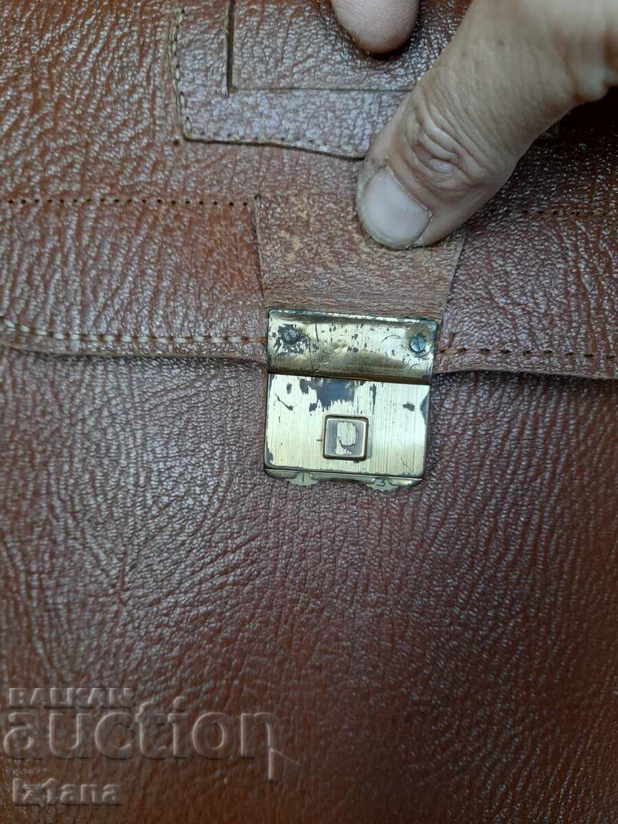 Auction Old commander's, officer's bag with cipher, code Auction Old commander's, officer's bag with cipher, code