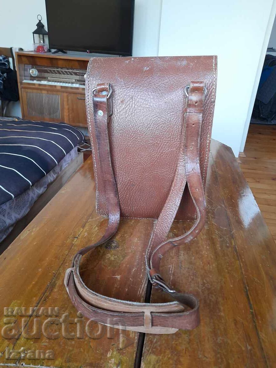 Old commander's, officer's bag with cipher, code - 5 Old commander's, officer's bag with cipher, code - 5