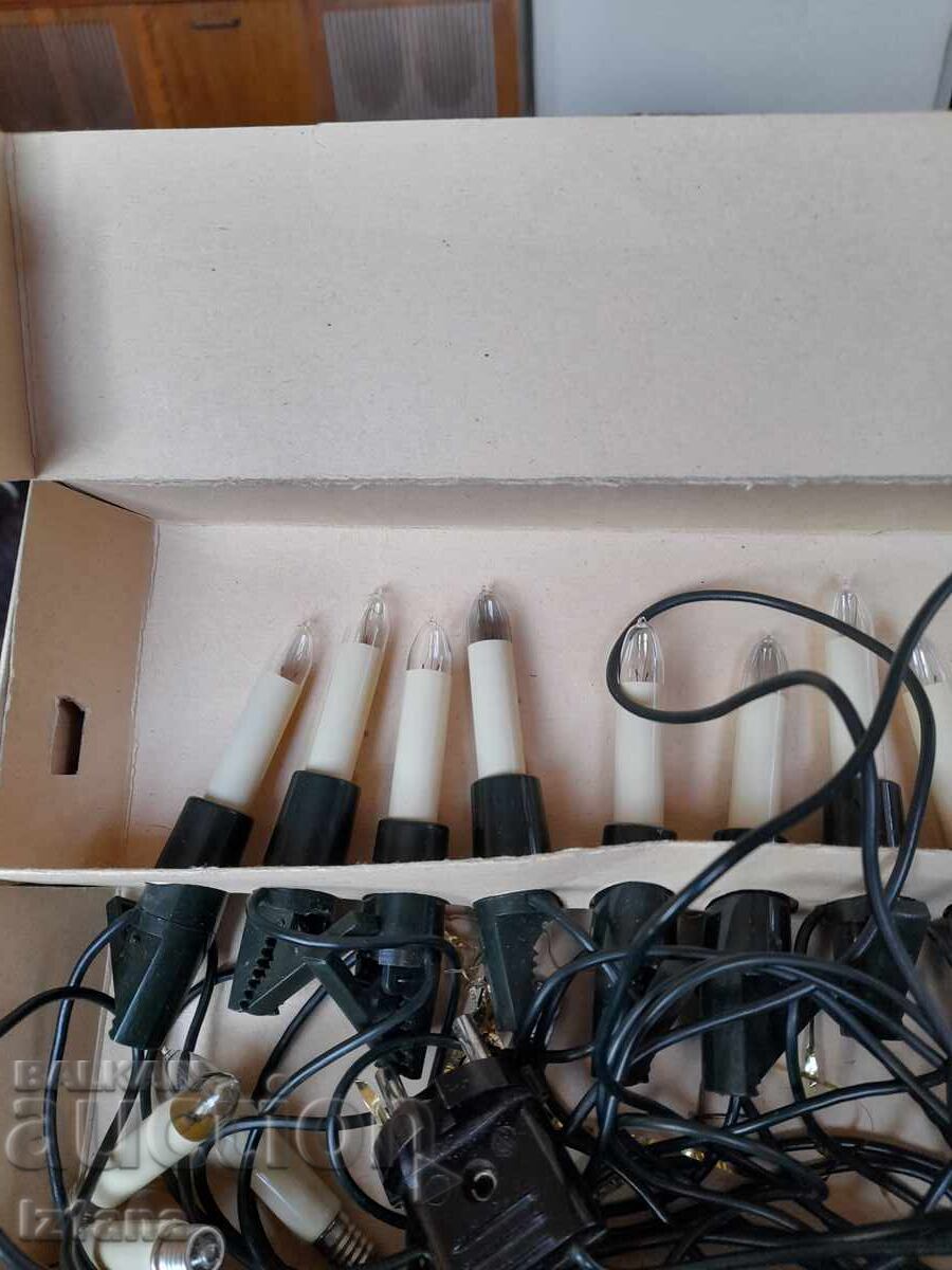 Auction Old lamps, Christmas tree lights Narva Auction Old lamps, Christmas tree lights Narva