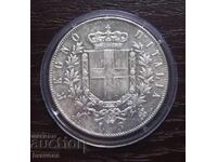 Ιταλία - 5 λίρες 1871 - Αντίγραφο