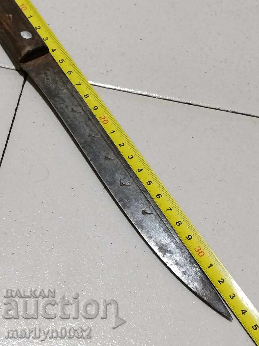 Δημοπρασία Βαλκανικό μαχαίρι κρεοπώλη χωρίς θήκη, λεπίδα