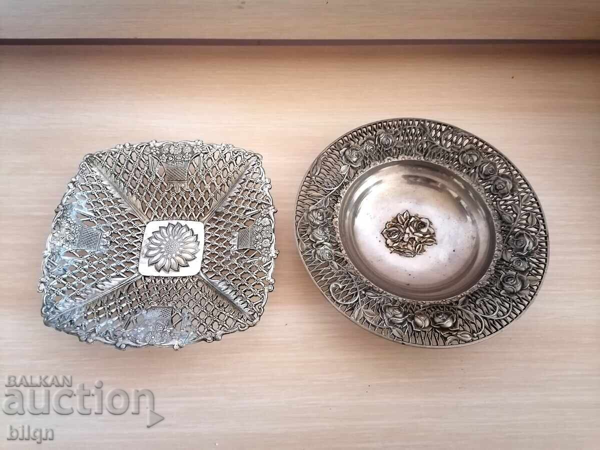Wonderful Silver-Plated Fruit Bowls with price 33.32 BGN | € 17.04