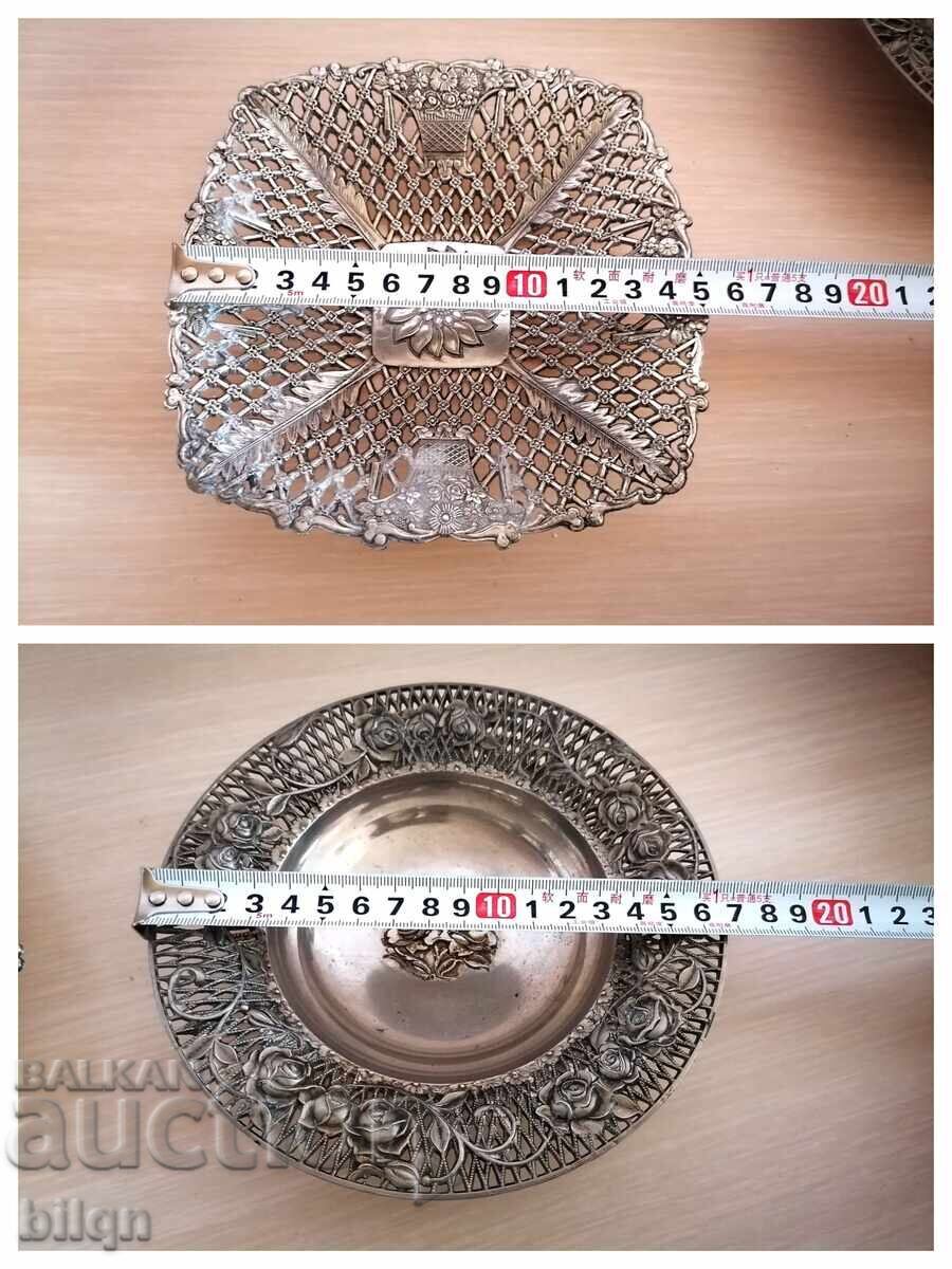 Wonderful Silver-Plated Fruit Bowls - 7