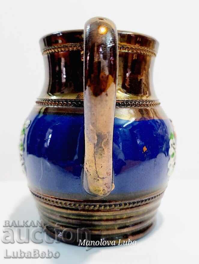 English Lustreware Staffordshire Jug - 6
