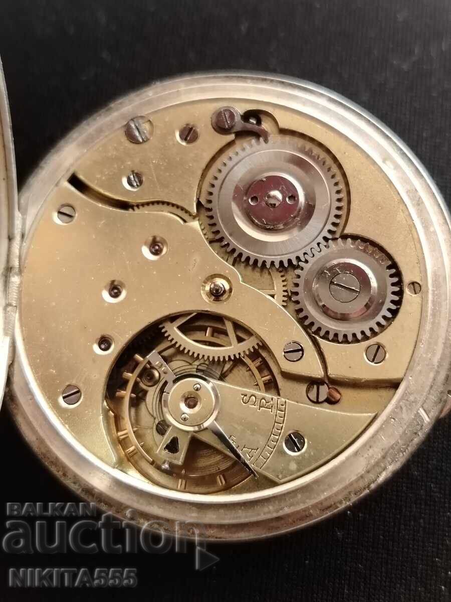 Джобен сребърен часовник Helvetia - 6 Джобен сребърен часовник Helvetia - 6