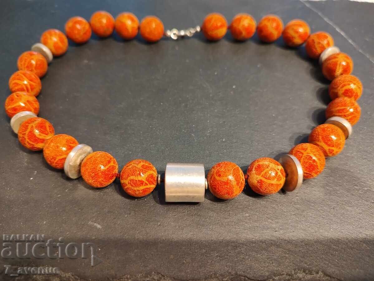 Necklace, Art, Necklace Corals and Silver 925 very chic, 19.03.2025 - 5 Necklace, Art, Necklace Corals and Silver 925 very chic, 19.03.2025 - 5