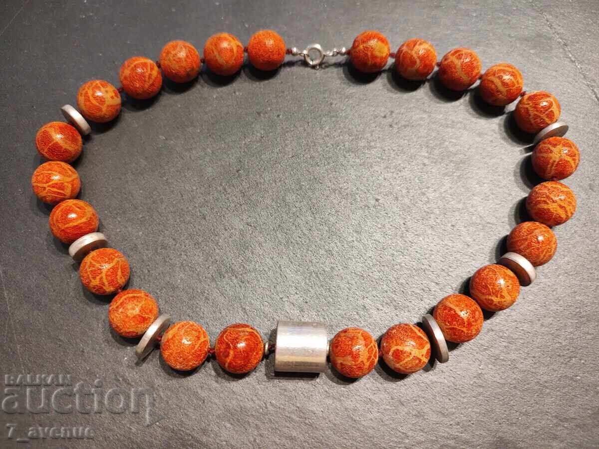 Necklace, Art, Necklace Corals and Silver 925 very chic, 19.03.2025 - 6 Necklace, Art, Necklace Corals and Silver 925 very chic, 19.03.2025 - 6