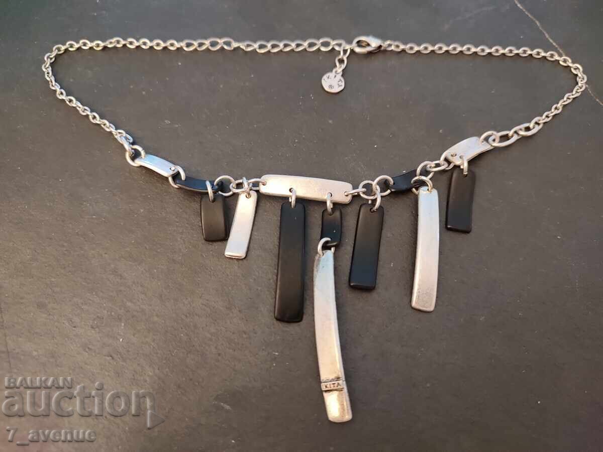 Auction Necklace, IKITA, pendant, silver plated ART, 19.03.2025 Auction Necklace, IKITA, pendant, silver plated ART, 19.03.2025