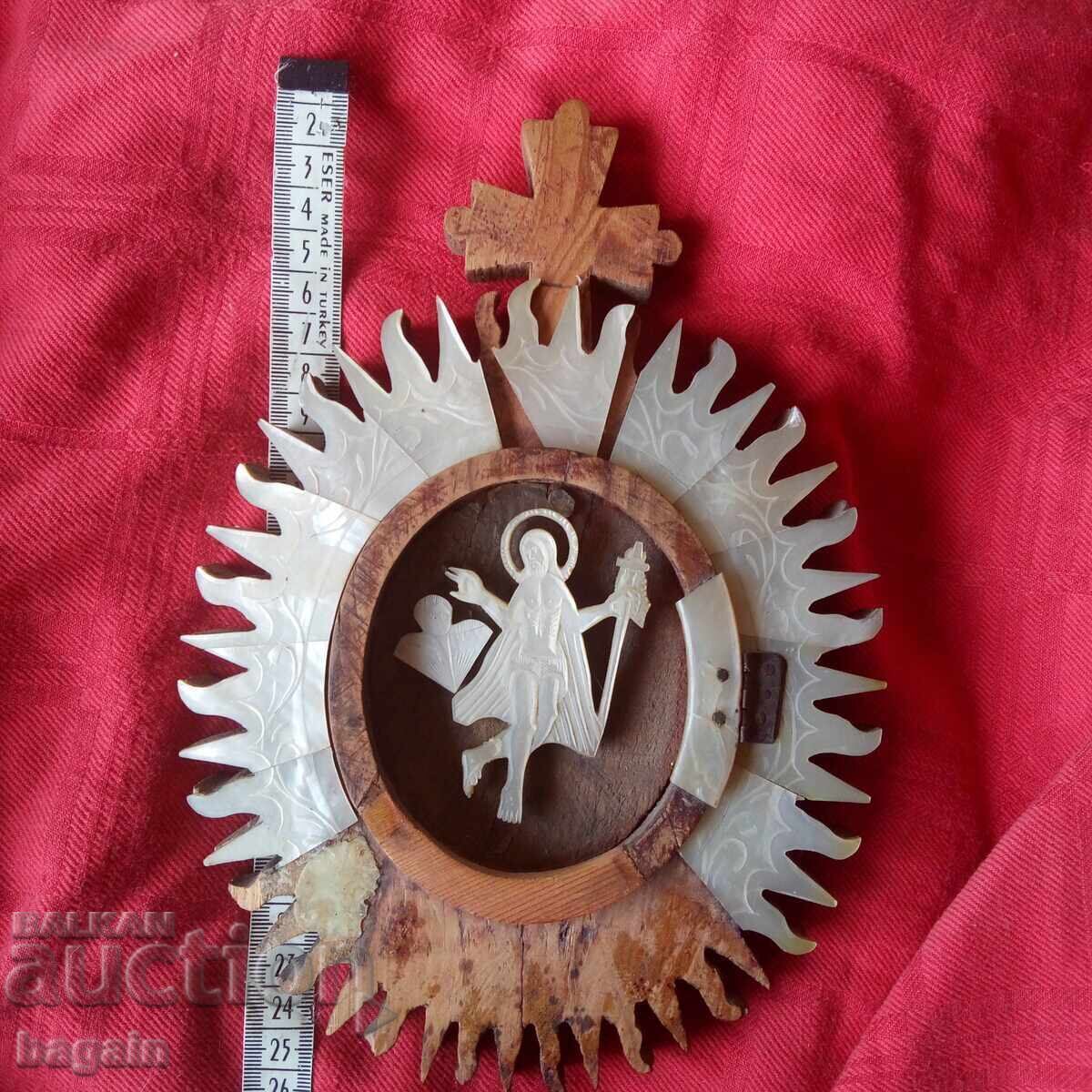 Icon from the Holy Sepulchre. Mother-of-pearl - 5