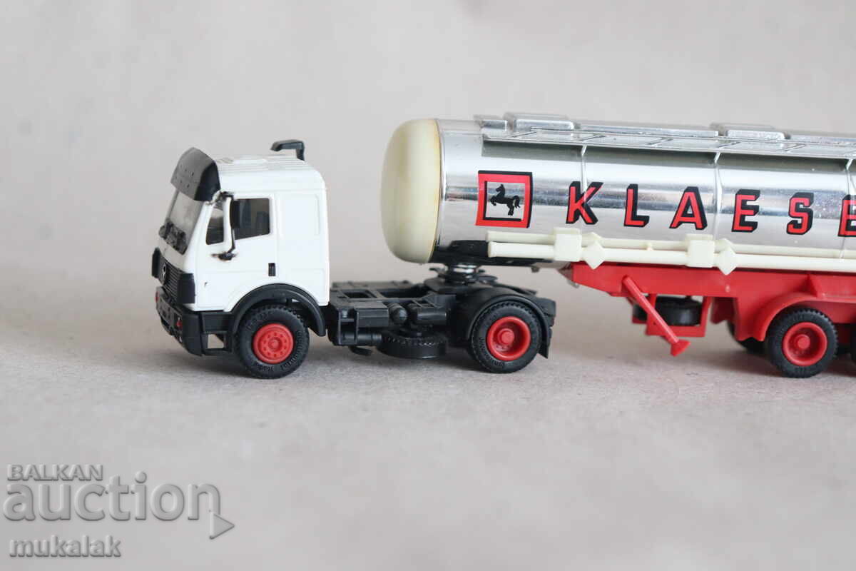 HERPA H0 1/87 MERCEDES TIRE TRUCK MODEL TROLLEY TANK with price 20.00 BGN | € 10.23