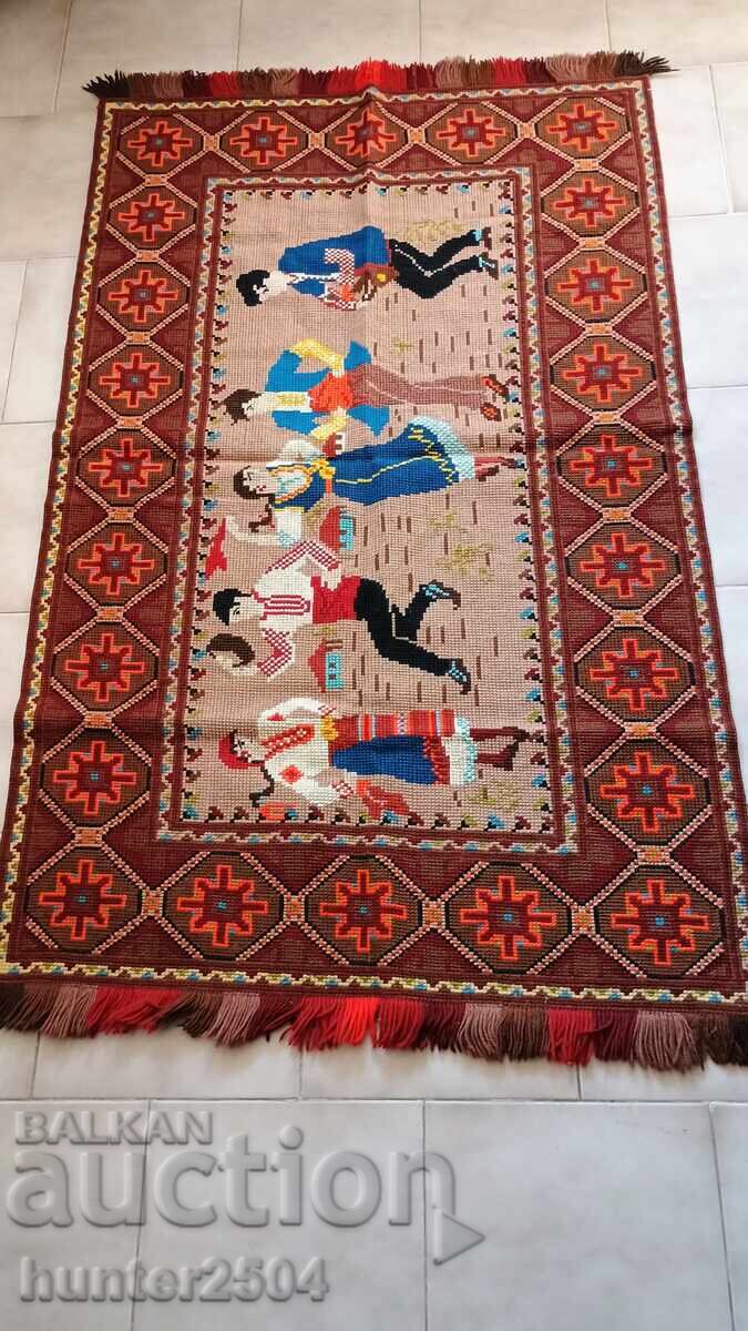 Covor - 150/89 cm, lână, brodat Covor - 150/89 cm, lână, brodat