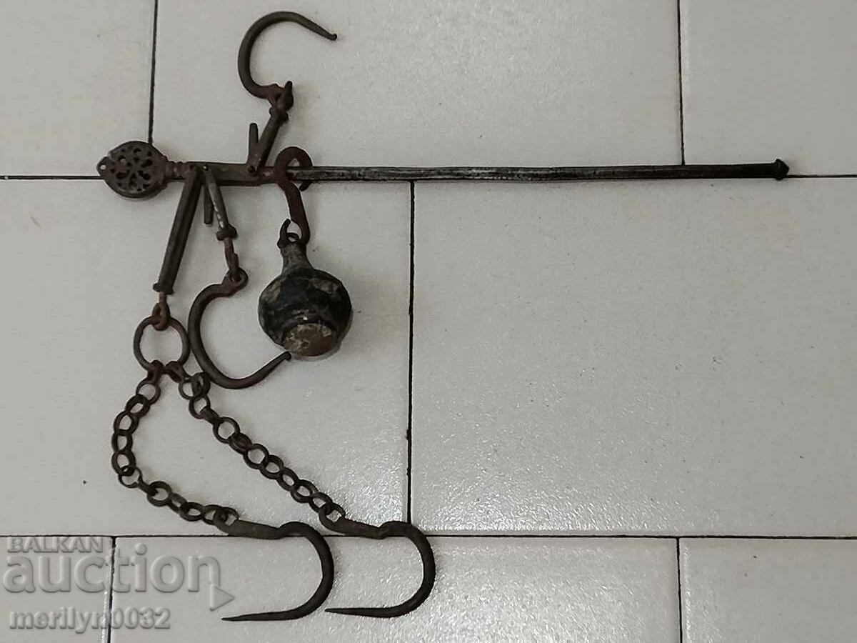 Οθωμανικό ζύγι με ζυγό και παλάτζα ζυγίζει μόνο σε οκάδες με τιμή 119.00 BGN | € 60.84 Οθωμανικό ζύγι με ζυγό και παλάτζα ζυγίζει μόνο σε οκάδες με τιμή 119.00 BGN | € 60.84