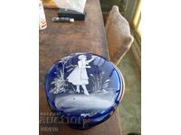 Αρχαίο κουτί κοσμημάτων, μπρούτζος, επιχρύσωση, σμάλτο