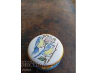 Antique jewelry box, bronze, gilding