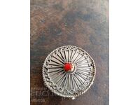 Cutie de bijuterii veche cu pietre naturale