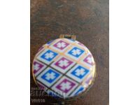 Cutie de bijuterii antic, bronz, aurire